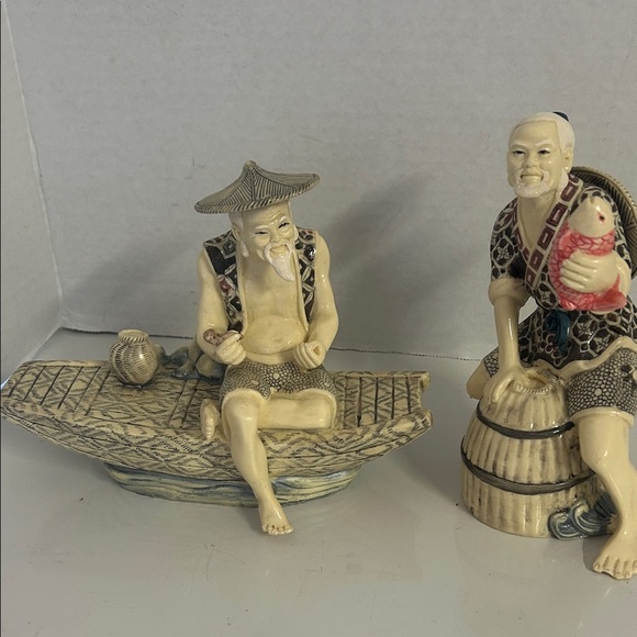 Vintage Ceramic Figurines Set